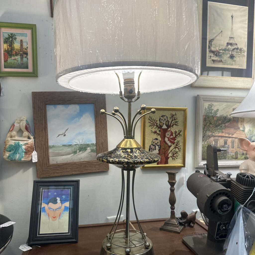 Mid Century Modern Sputnik Atomic Lamp