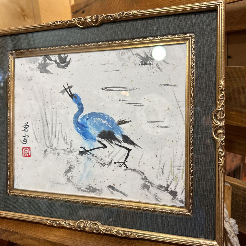 Vintage original watercolor