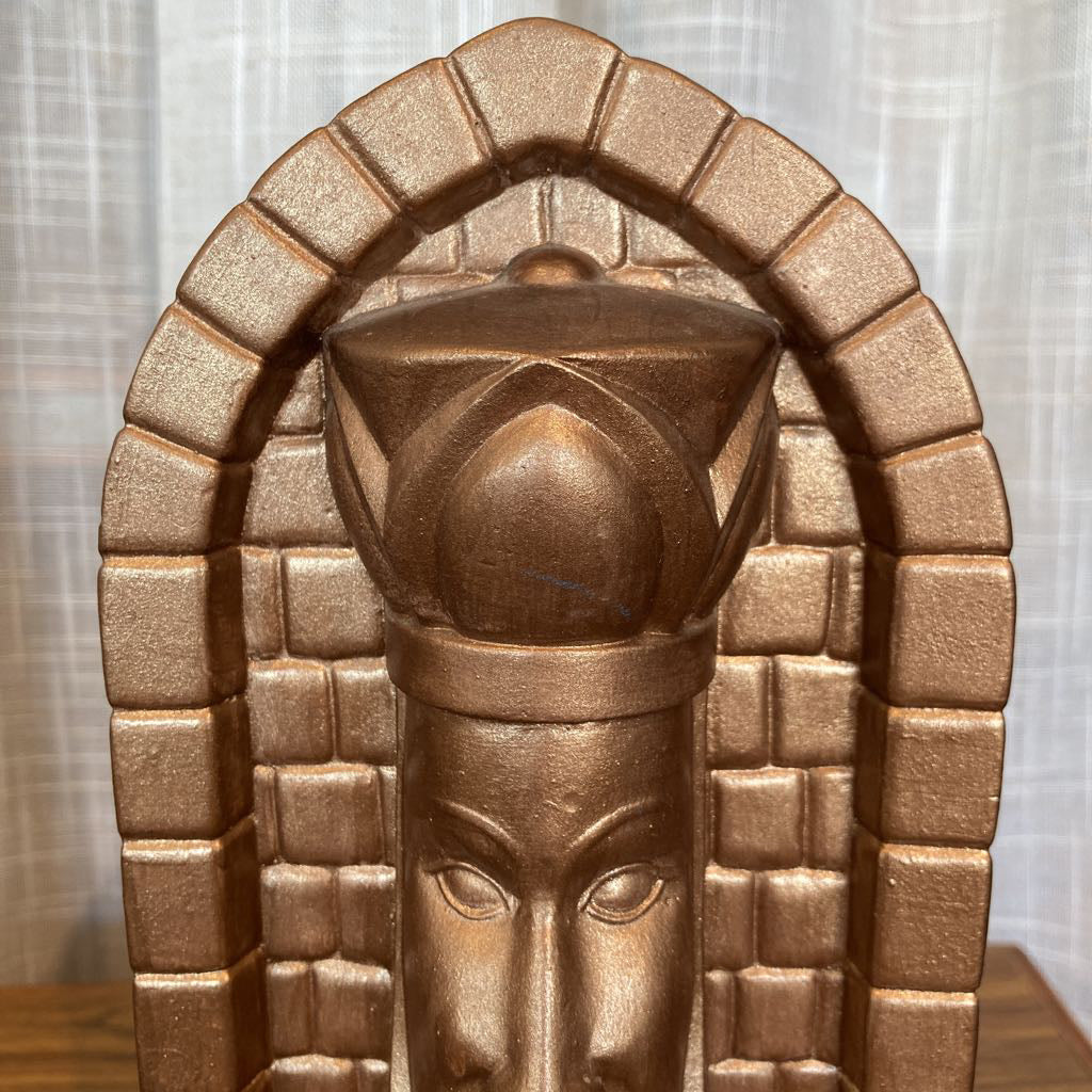 Vintage Chess Book Ends