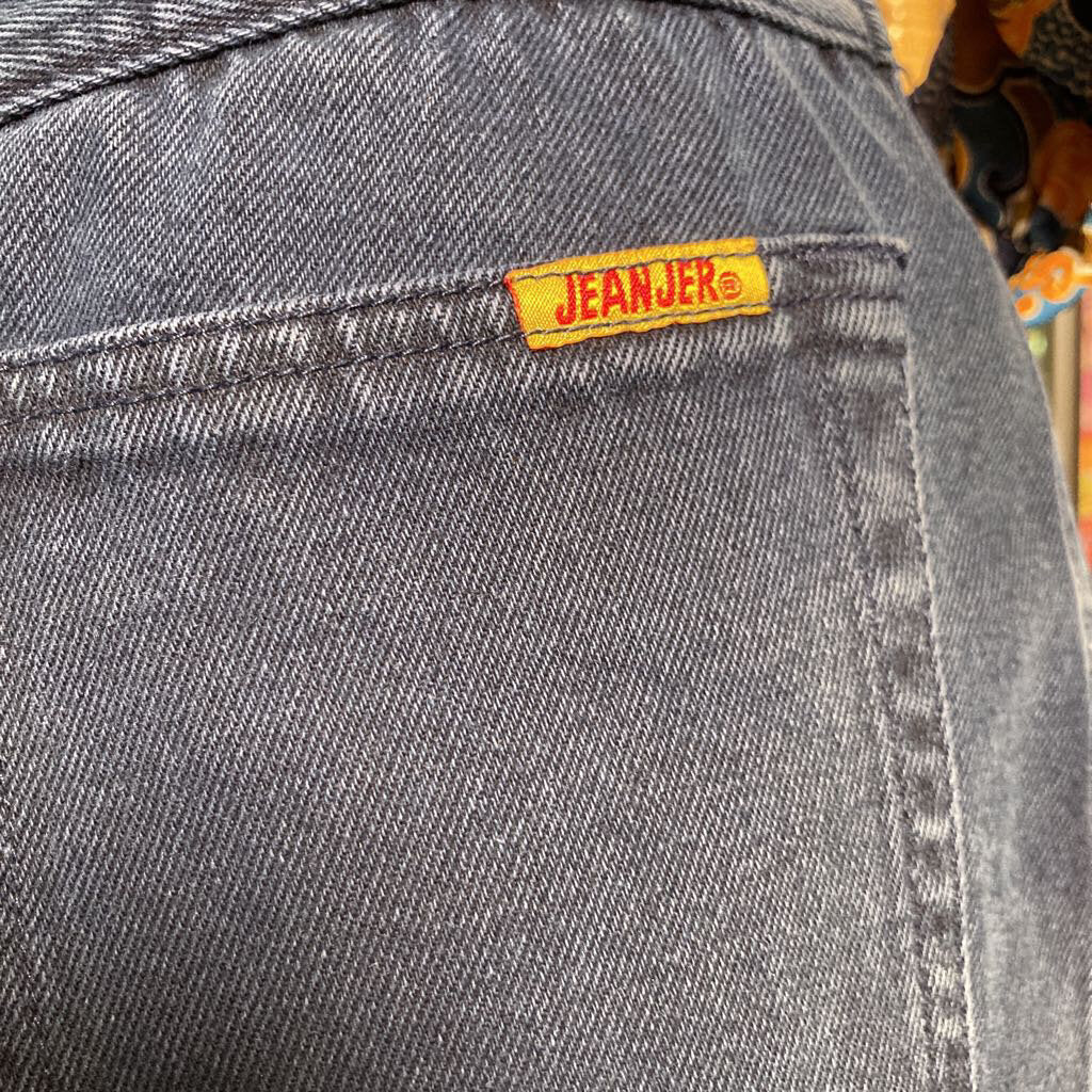 80s Dark Wash Denim Skirt