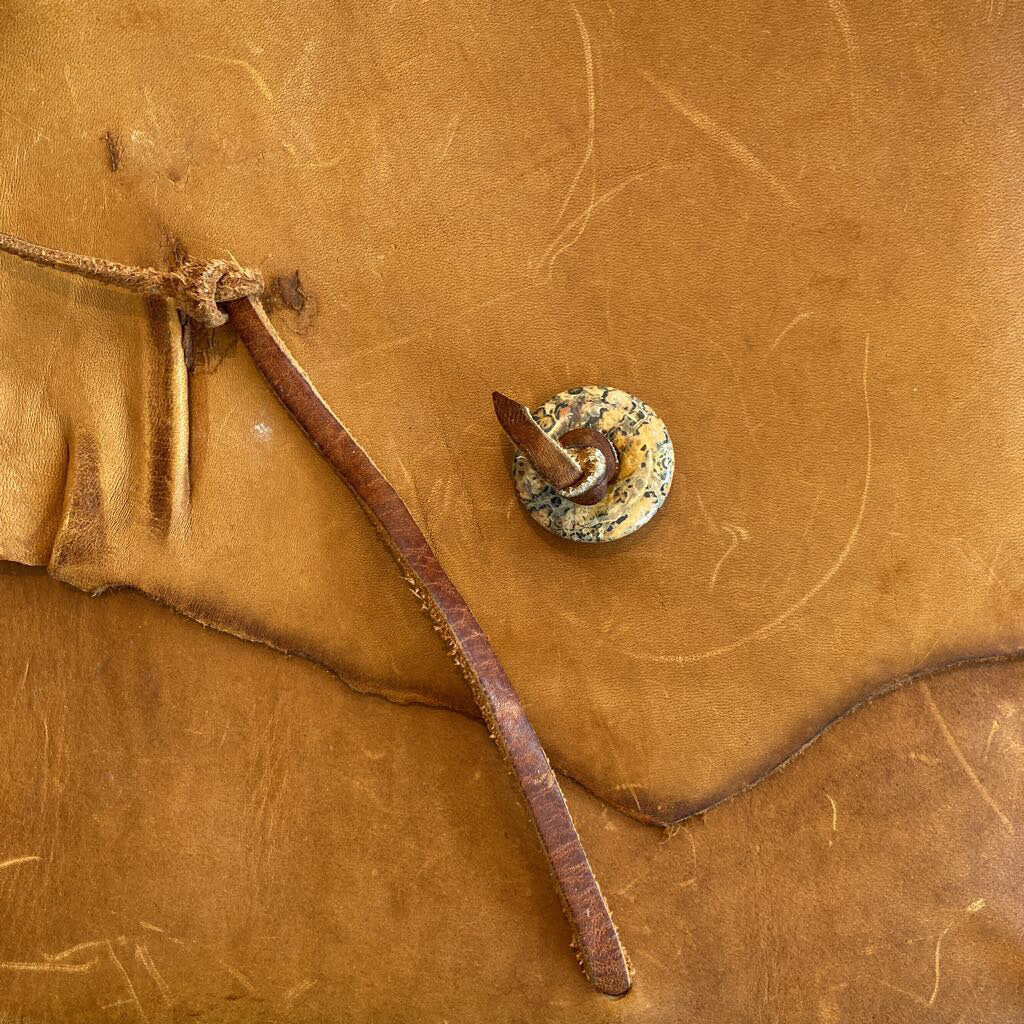 Vintage Leather Hand Crafted Purse