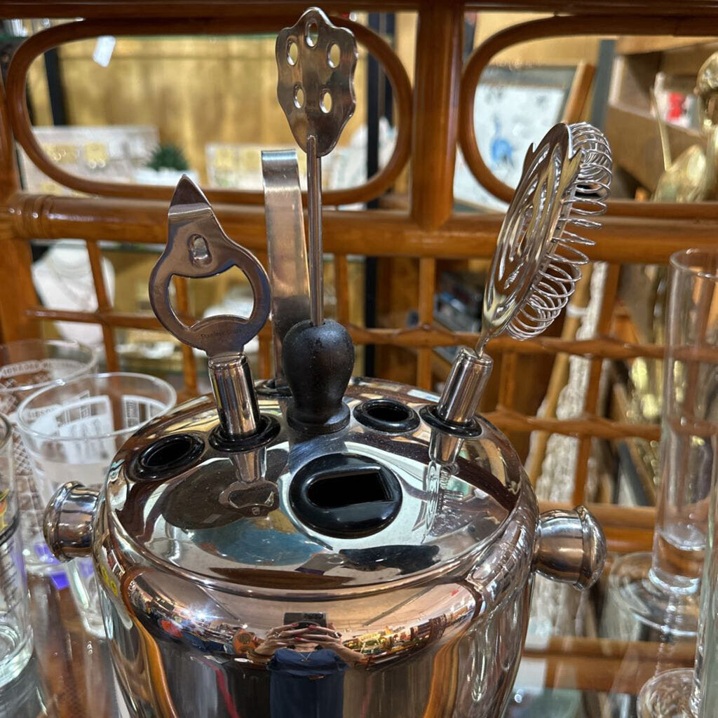 MCM chrome ice bucket