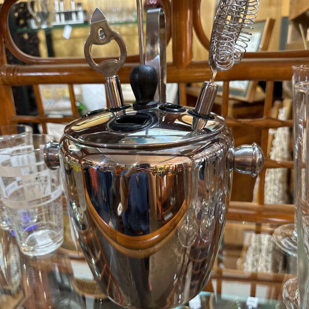 MCM chrome ice bucket