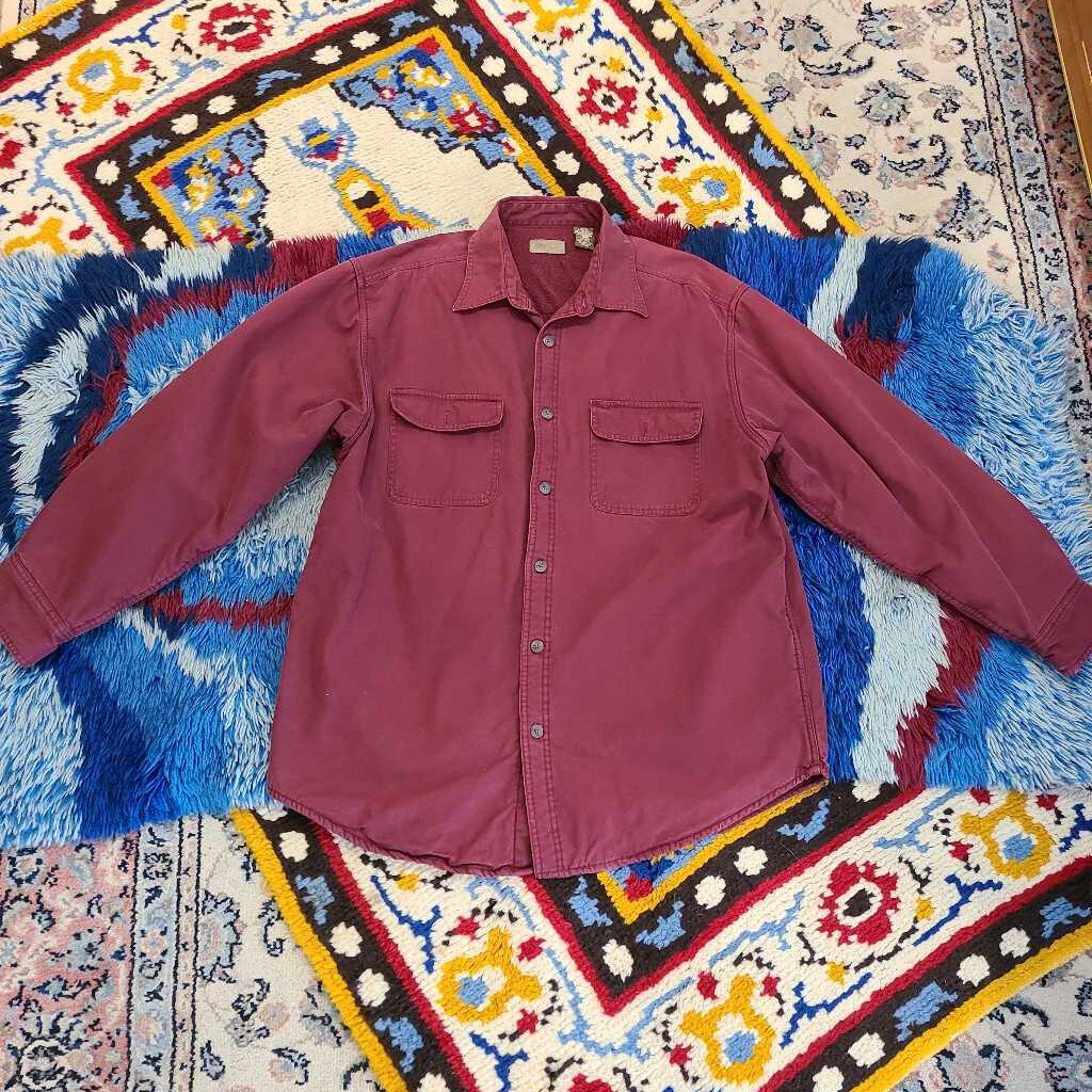 Vintage Cranberry Shirt with Lining