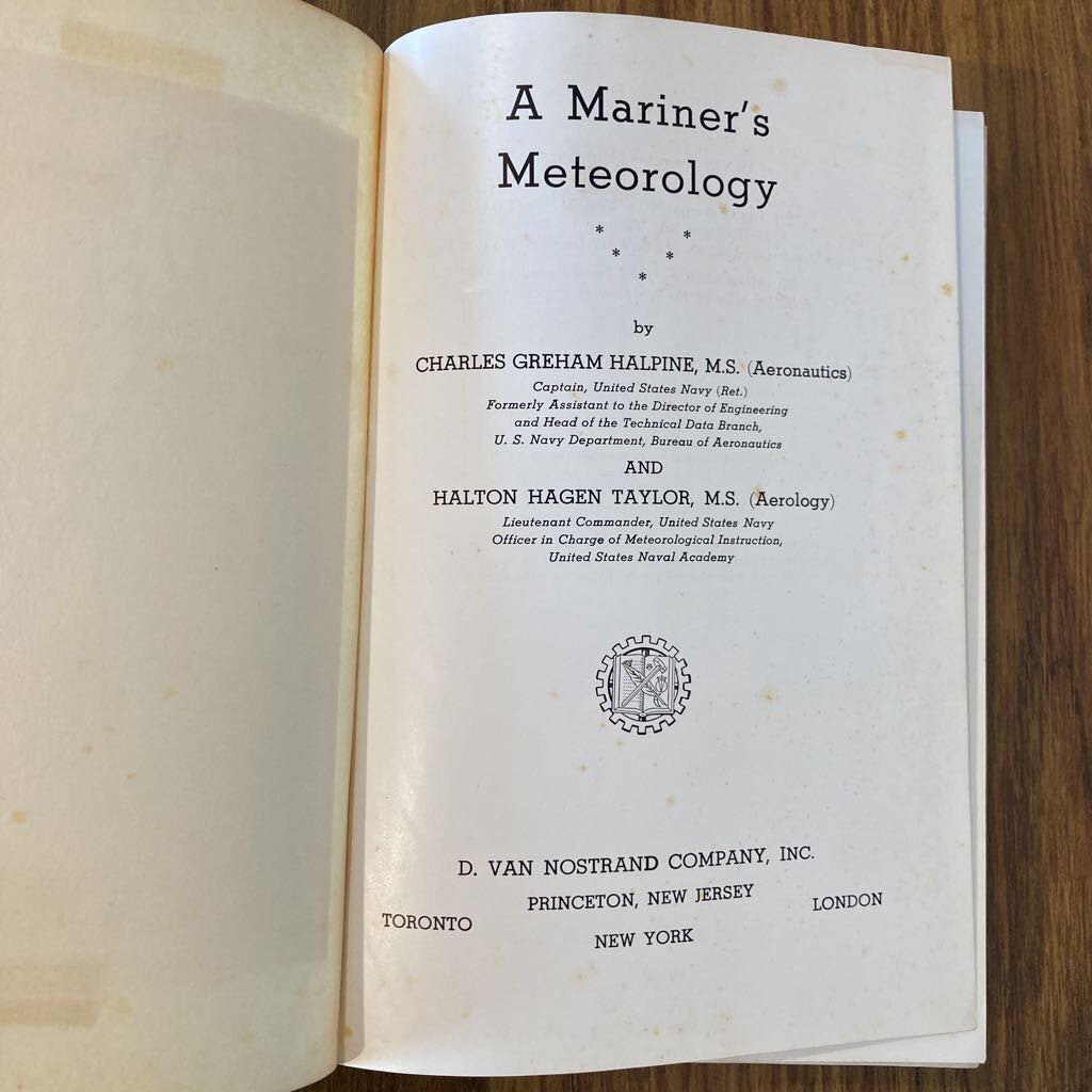 Mariner's Meteorology 1956