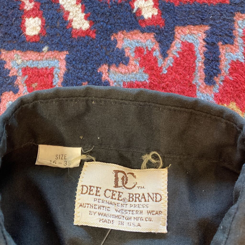 1980s Dee Cee Rose Shirt