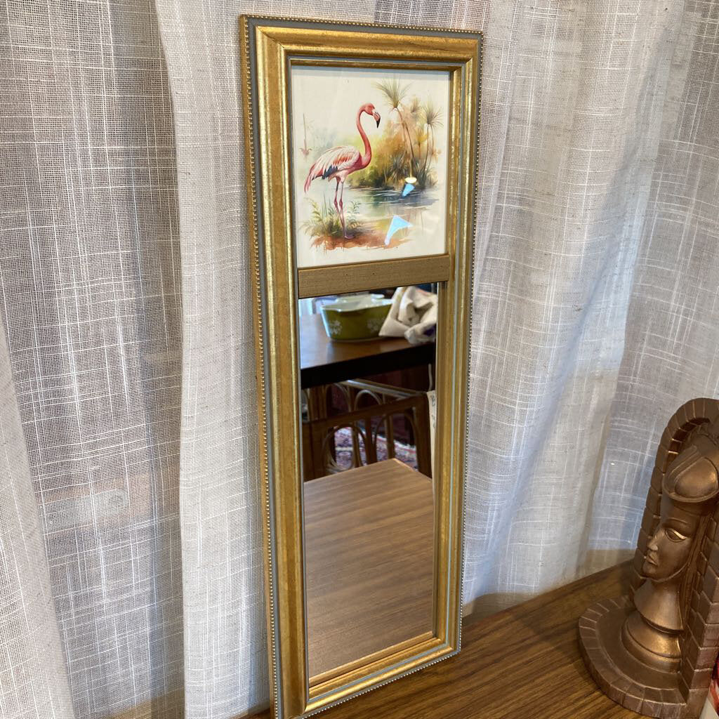 Flamingo mirror