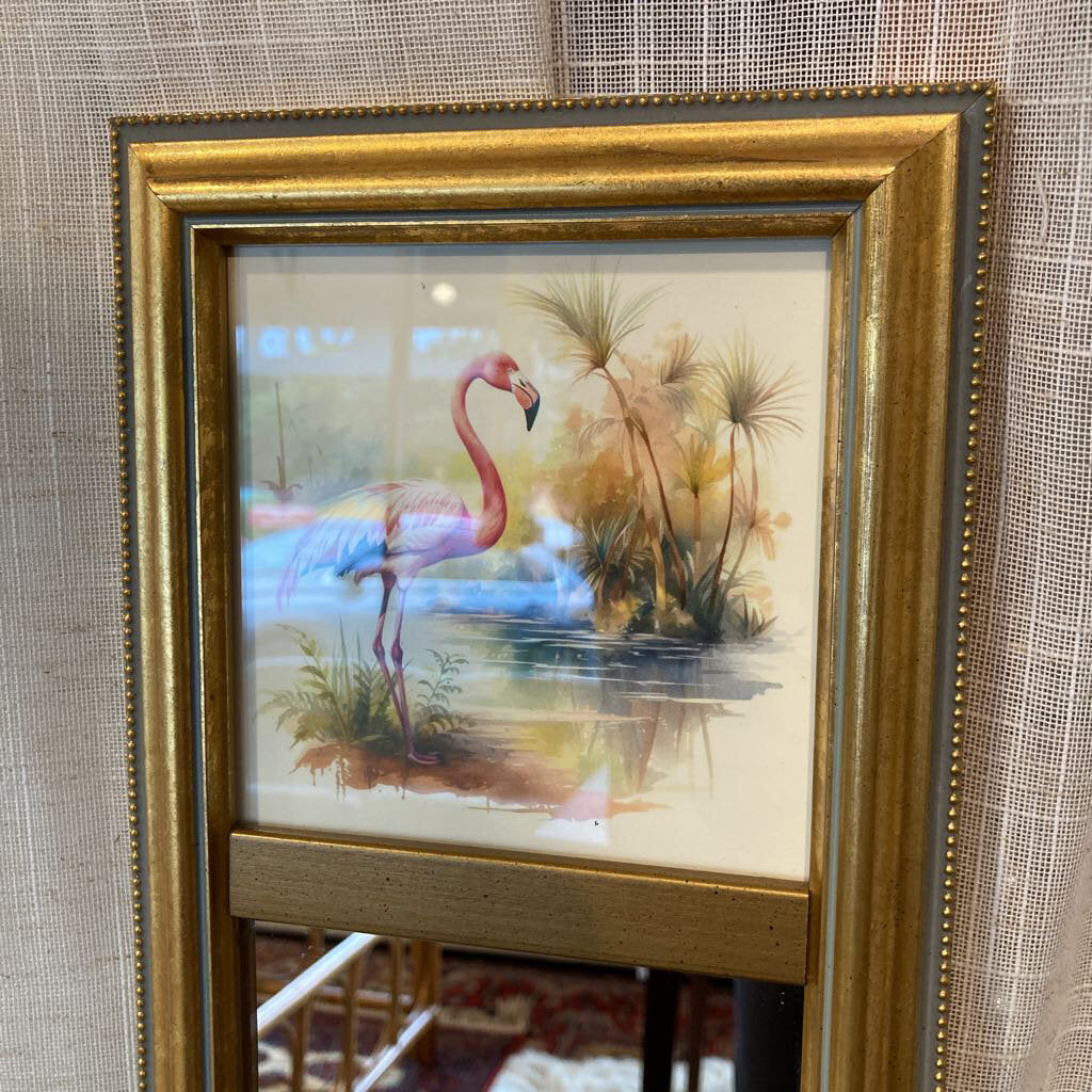 Flamingo mirror
