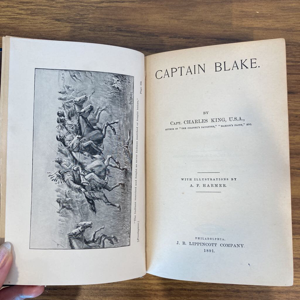 Captain Blake by Charles King 1891