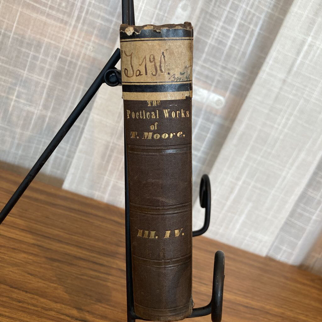 Poetical Works Vol. III by Thomas Moore 1842
