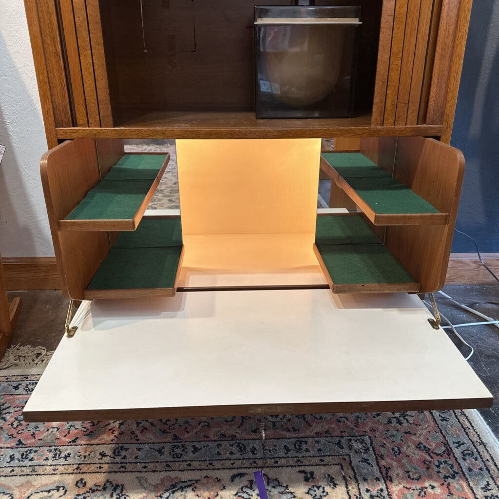 MCM Tambour Wall Hanging Bar