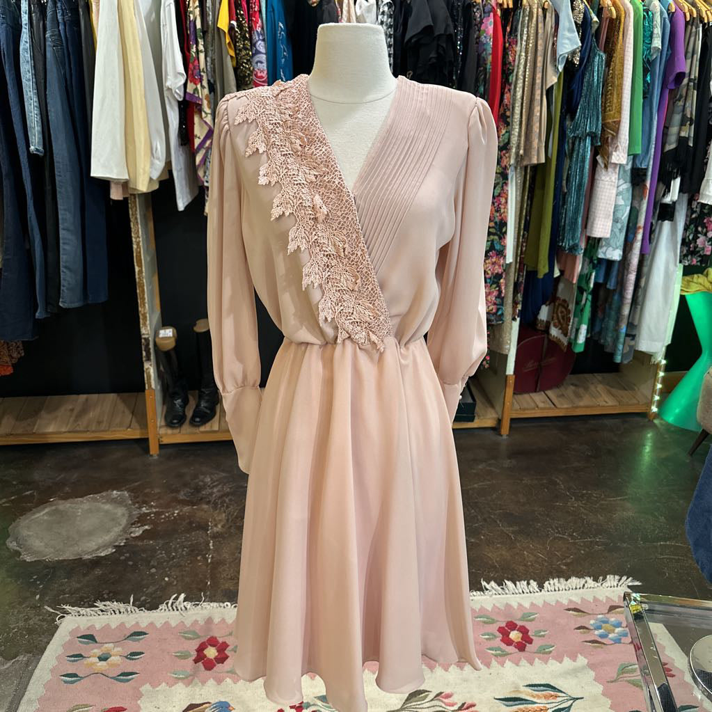 1970s Chiffon Petite Midi by Ursula of Switzerland
