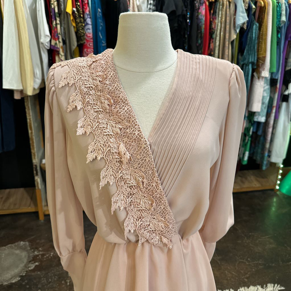 1970s Chiffon Petite Midi by Ursula of Switzerland