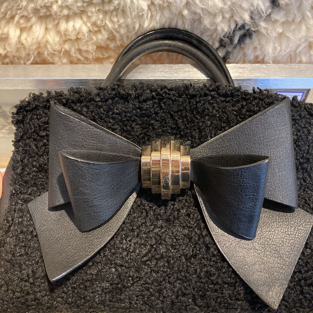 Betsey Johnson Satchel w/Removeable Bow