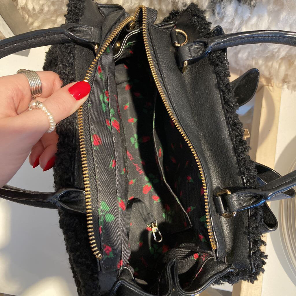 Betsey Johnson Satchel w/Removeable Bow