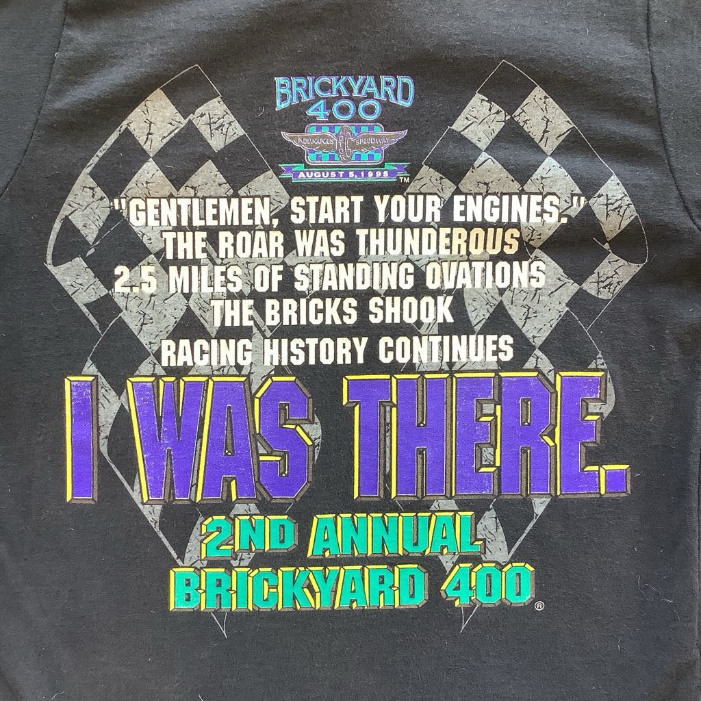 1995 Brickyard 400 T-shirt