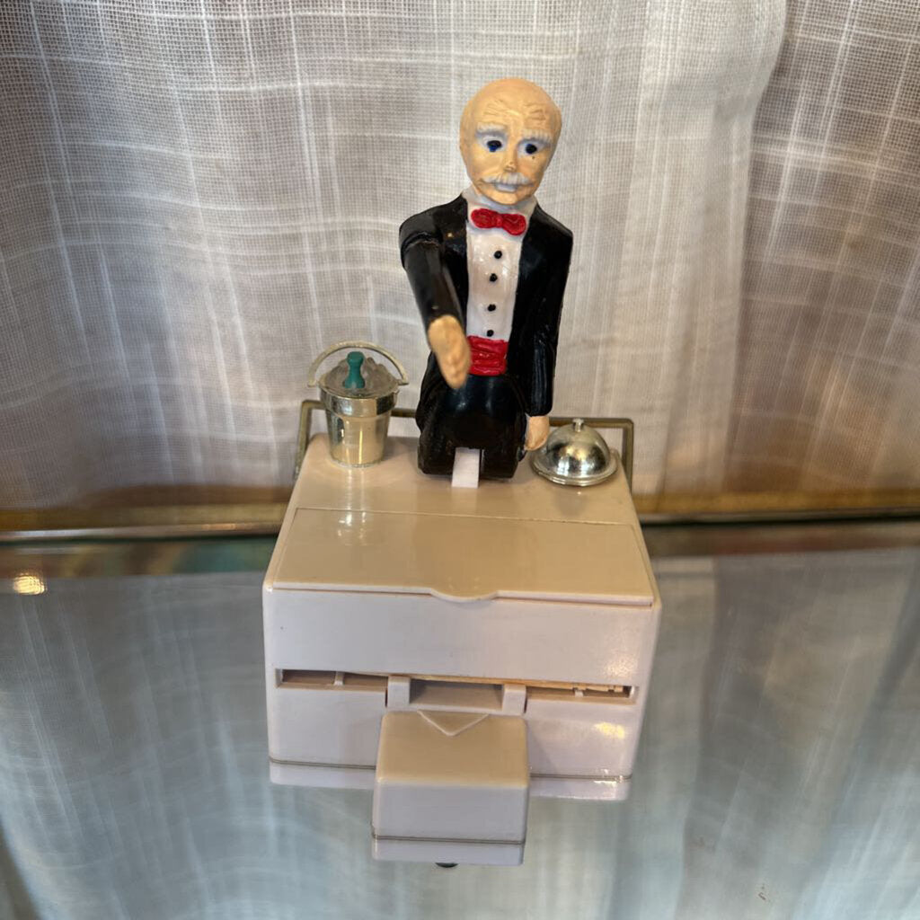 Vintage Jeeves the Butler Toothpick Dispenser
