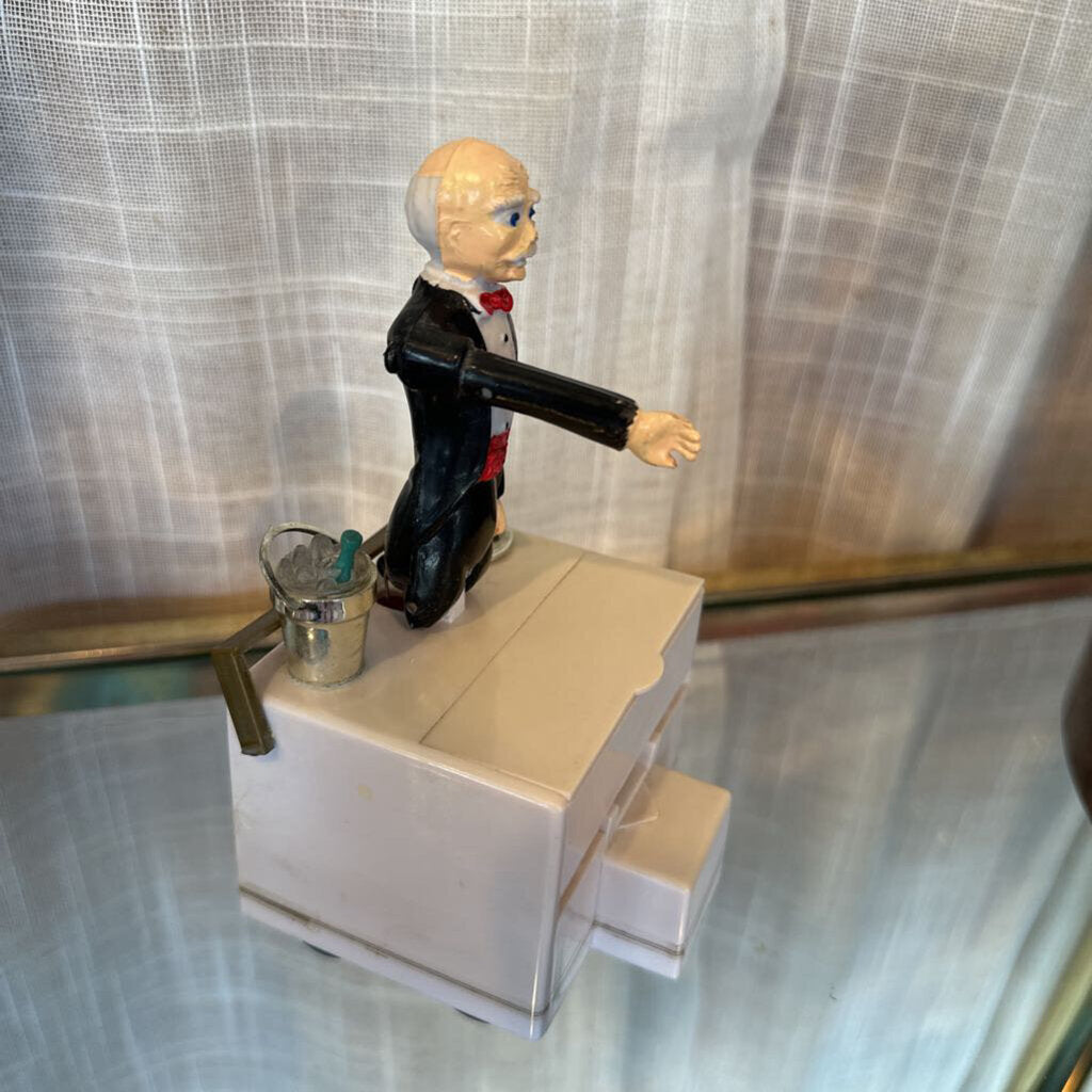 Vintage Jeeves the Butler Toothpick Dispenser