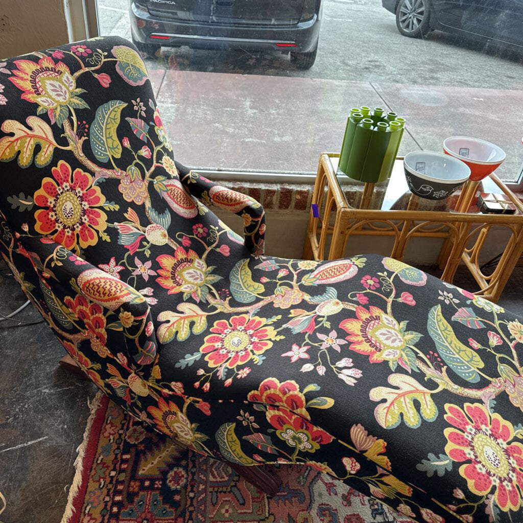 Mid Century Rocking Chaise Lounge
