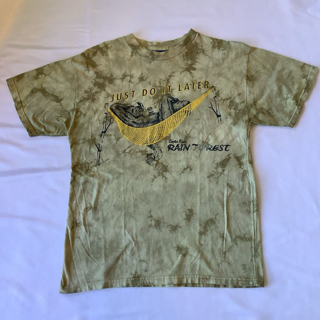 1990's Just Do It Later T-shirt