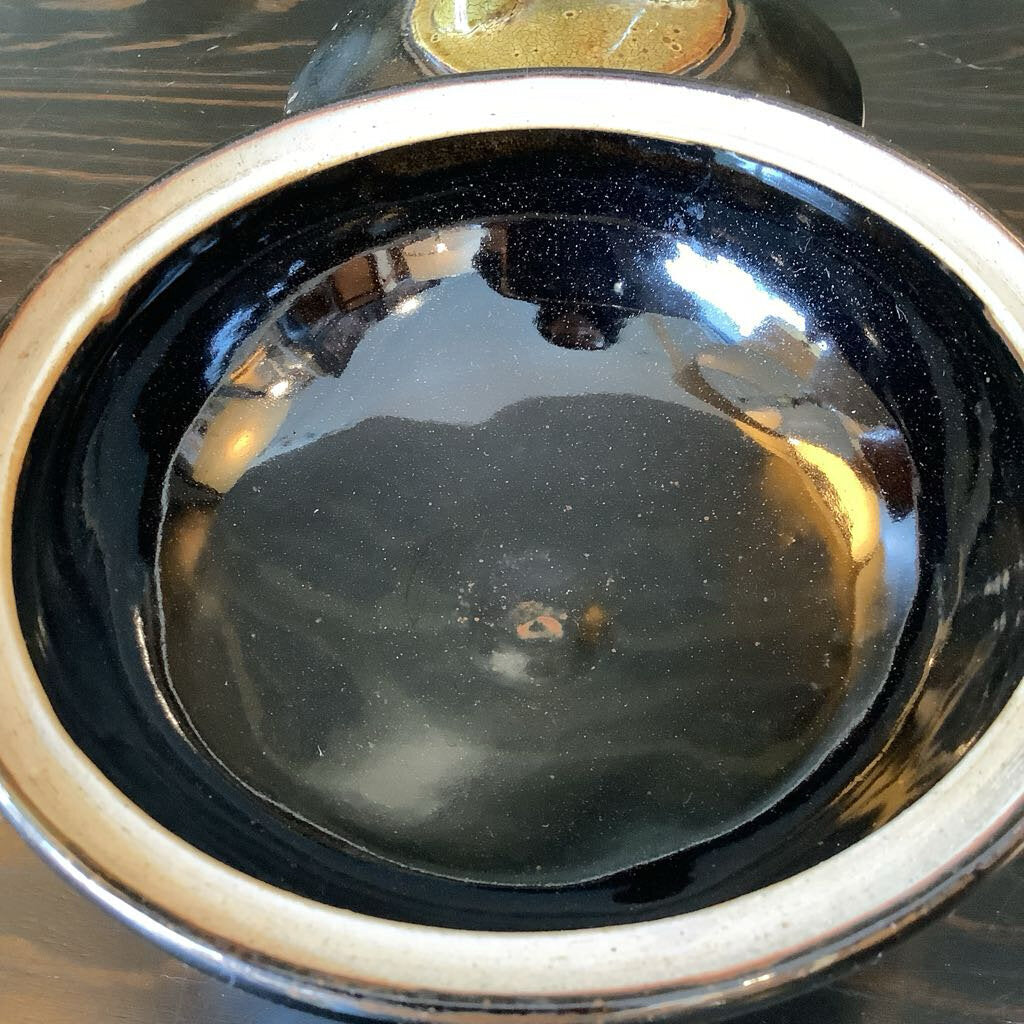 Footed Pottery Dish