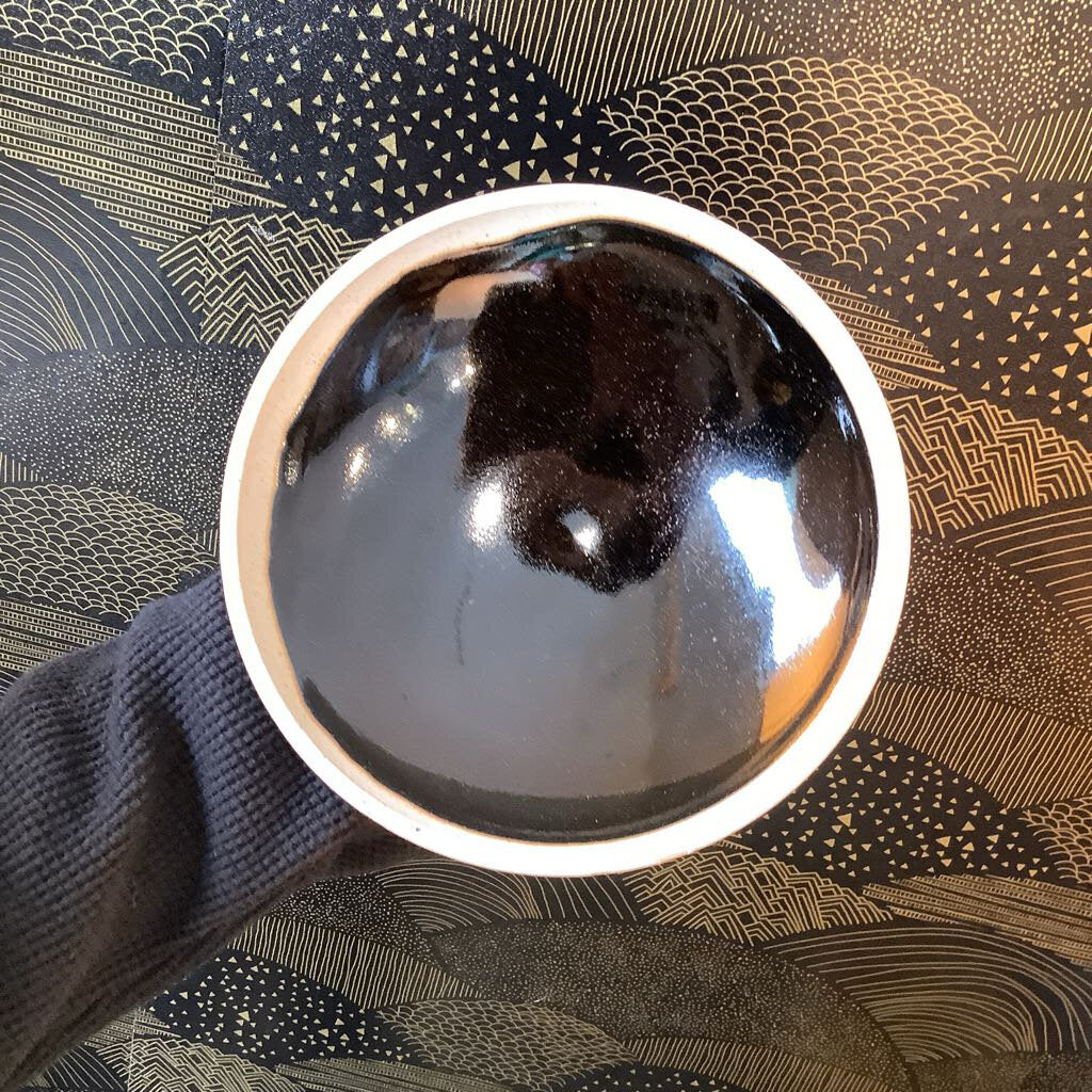 Footed Pottery Dish