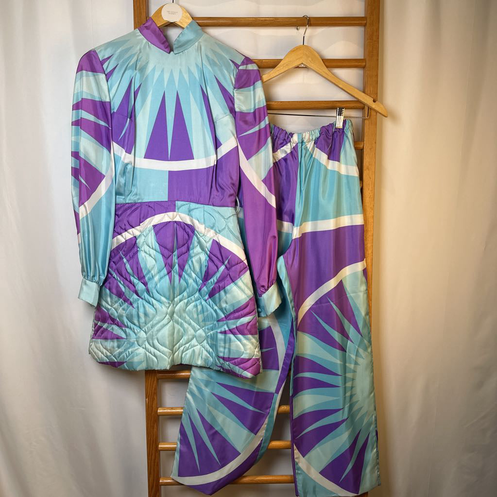 1970s Bill Tice 2 Piece Leisure Wear