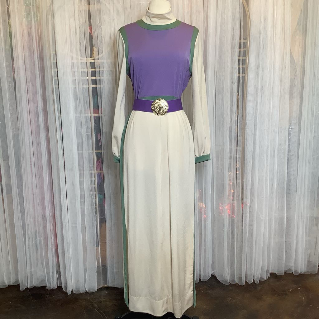 1970s maxi dress 1970s Robert David Morton Maxi Dress