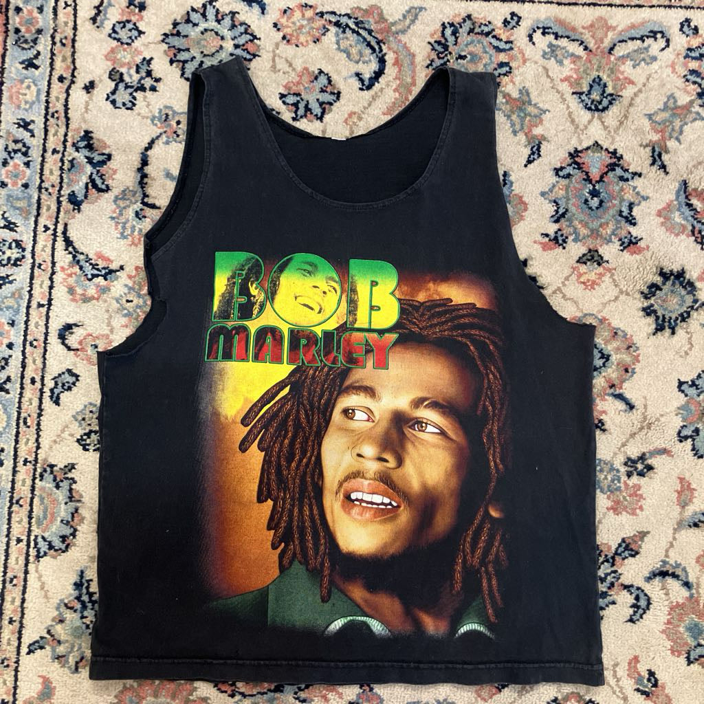 1990s Bob Marley Tank Shirt