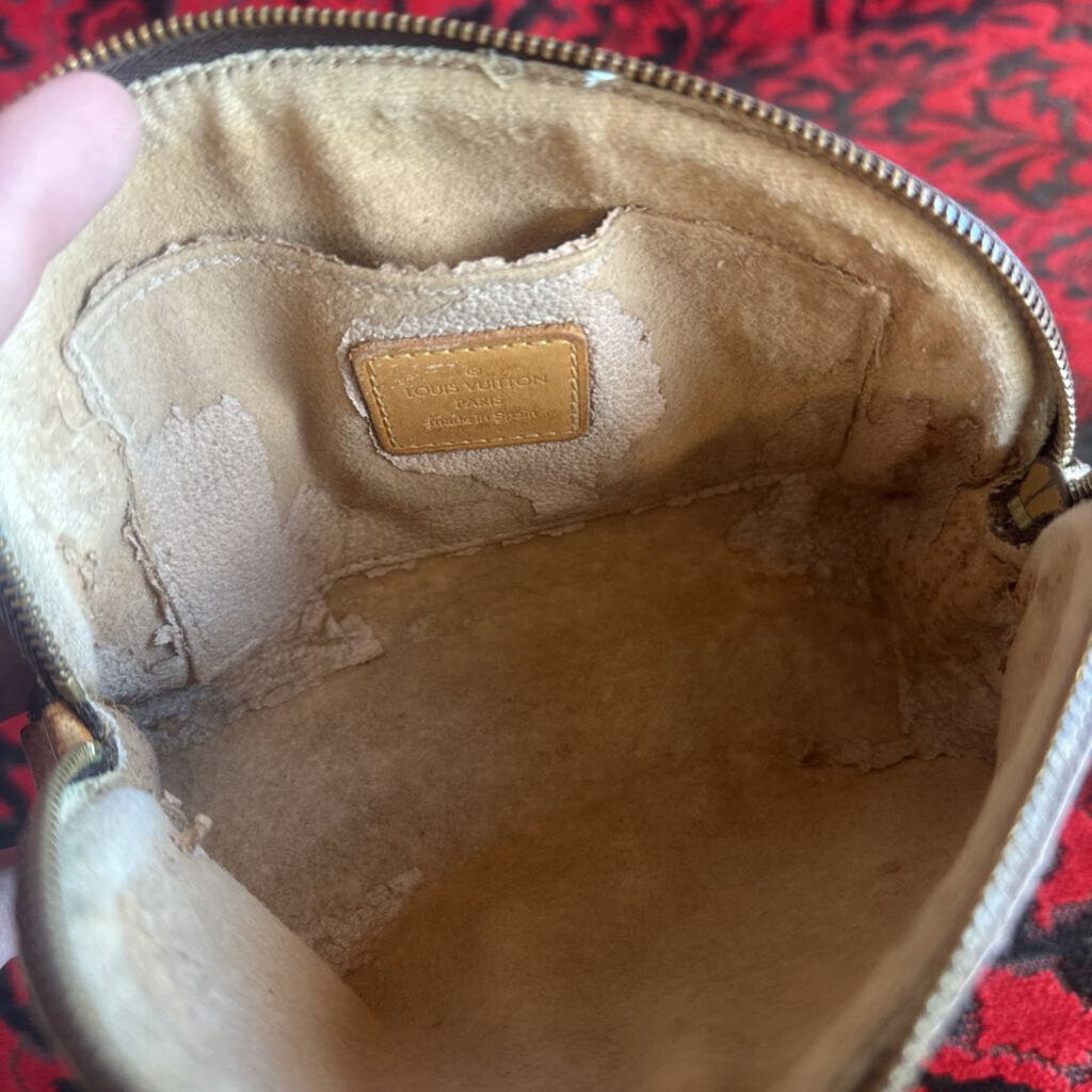 Authentic Vintage Louis Vuitton Monogram Cosmetic Pouch