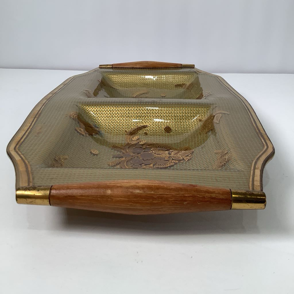 Mid Century Modern George Briard Glass Server