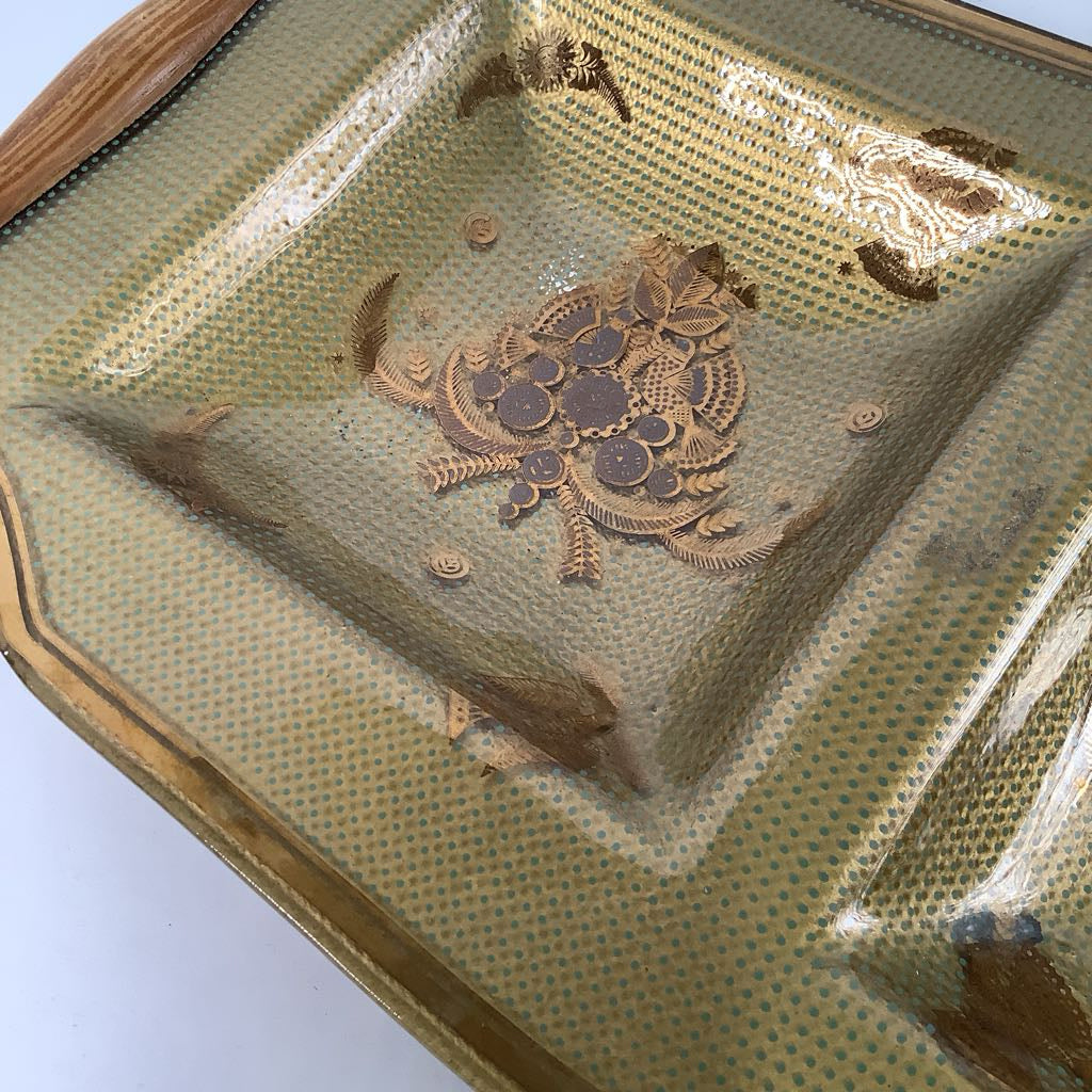 Mid Century Modern George Briard Glass Server