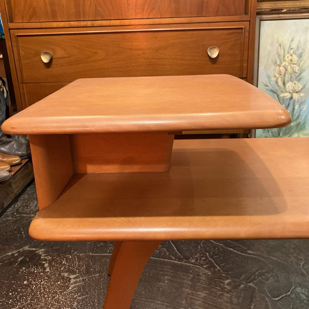 Vintage Mid Century Modern End Table by Heywood Wakefield
