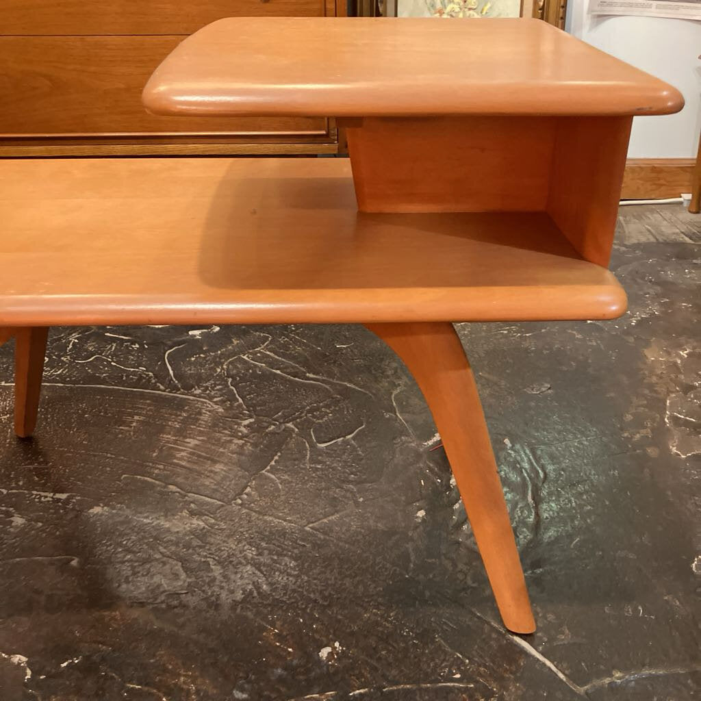 Vintage Mid Century Modern End Table by Heywood Wakefield