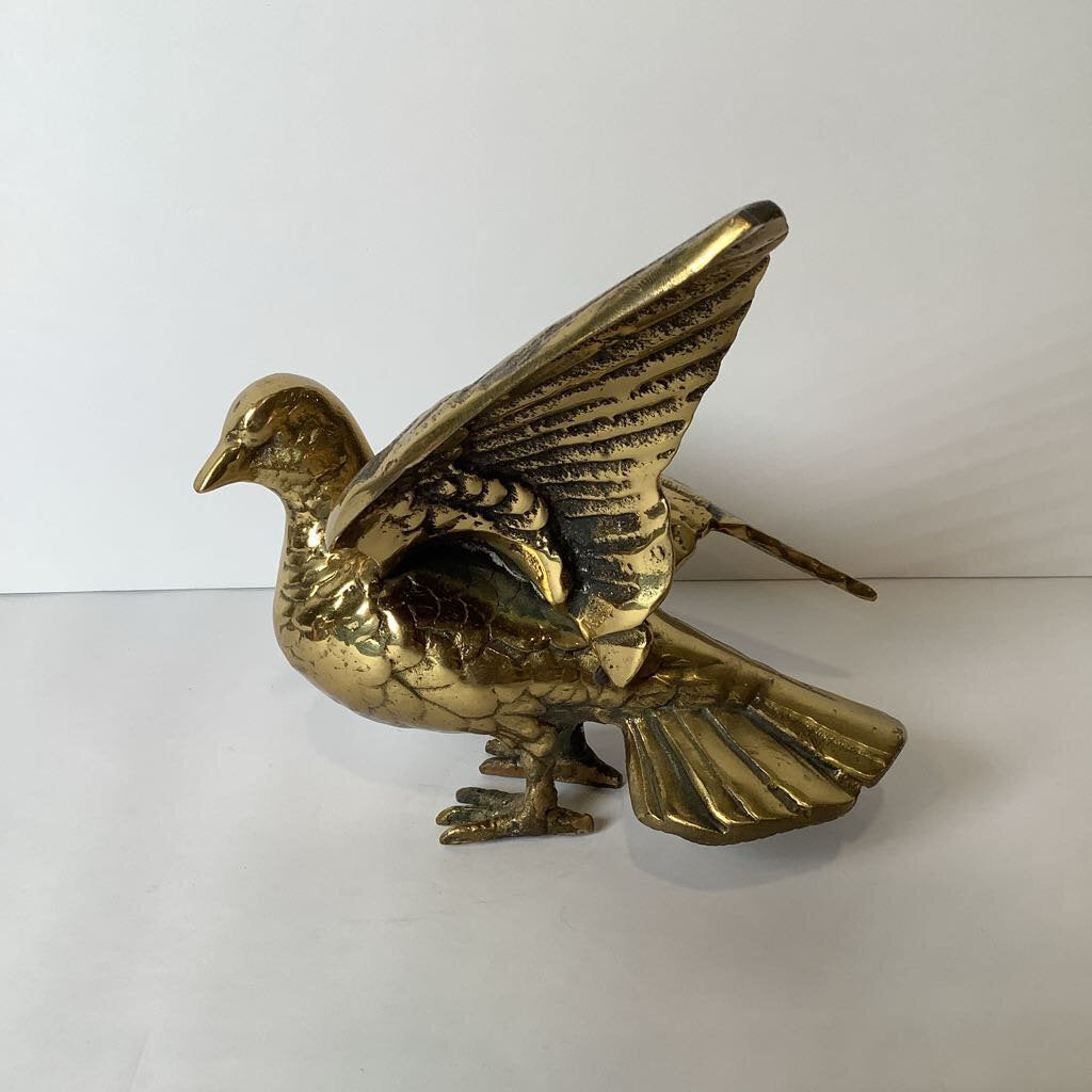 Vintage Brass Bird