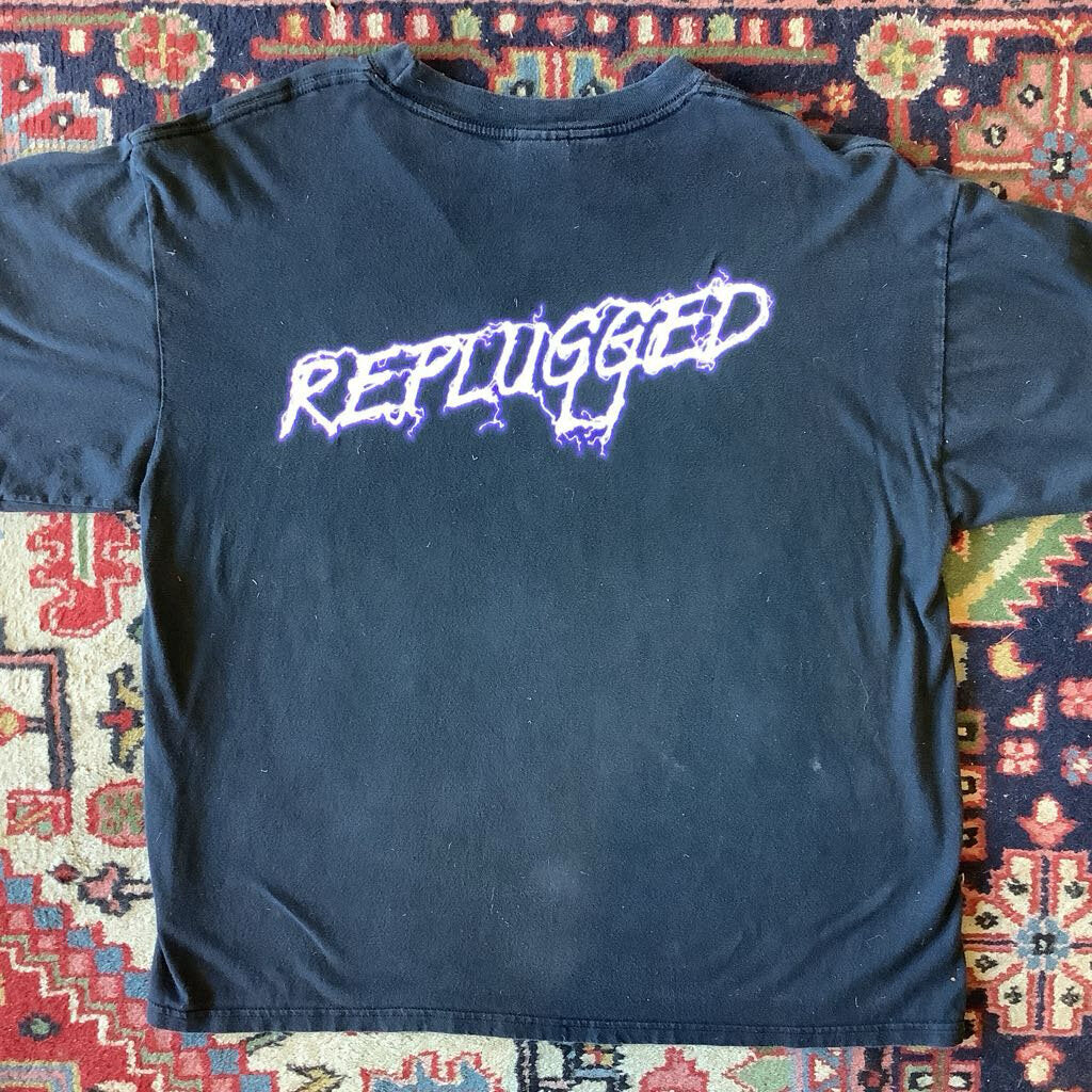 1990s Tesla Unplugged T-shirt