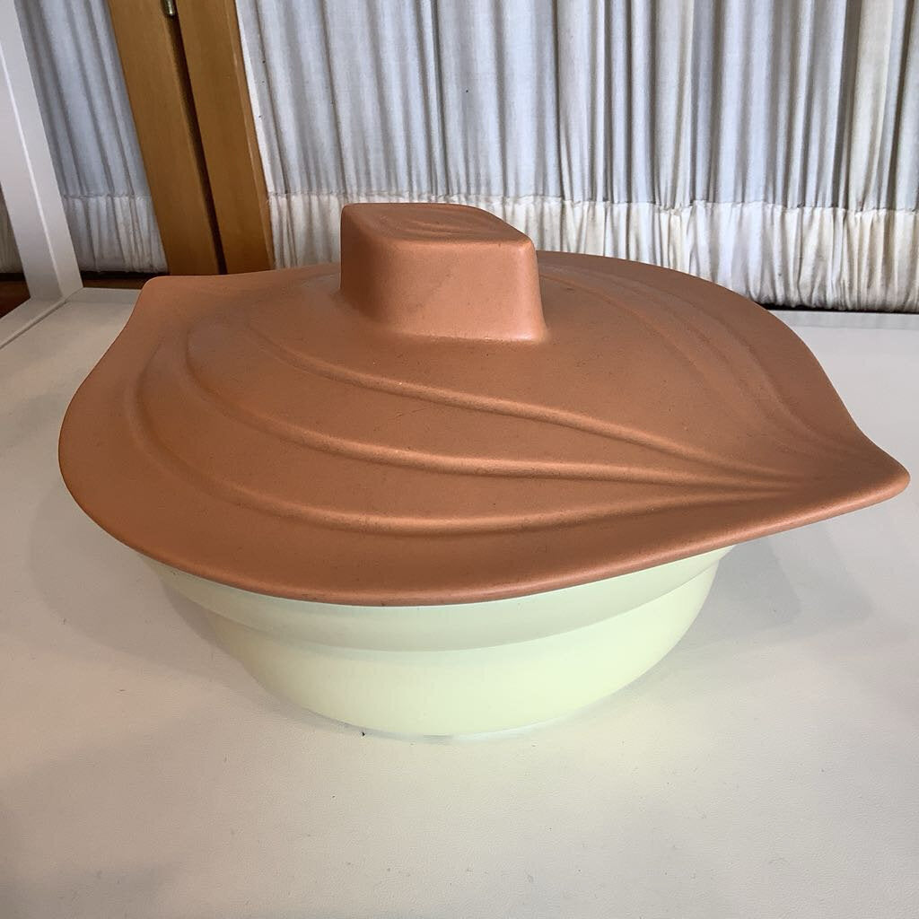 Vintage California USA Pottery Chip and Dip Set