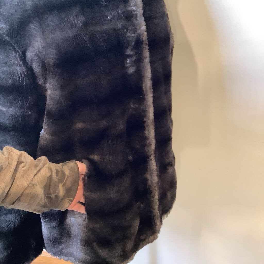 Modern Max Mara Faux Fur Jacket