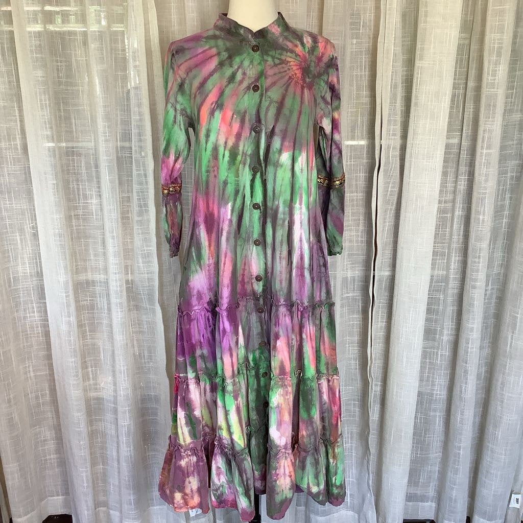 Tie-Dye Dress Duster