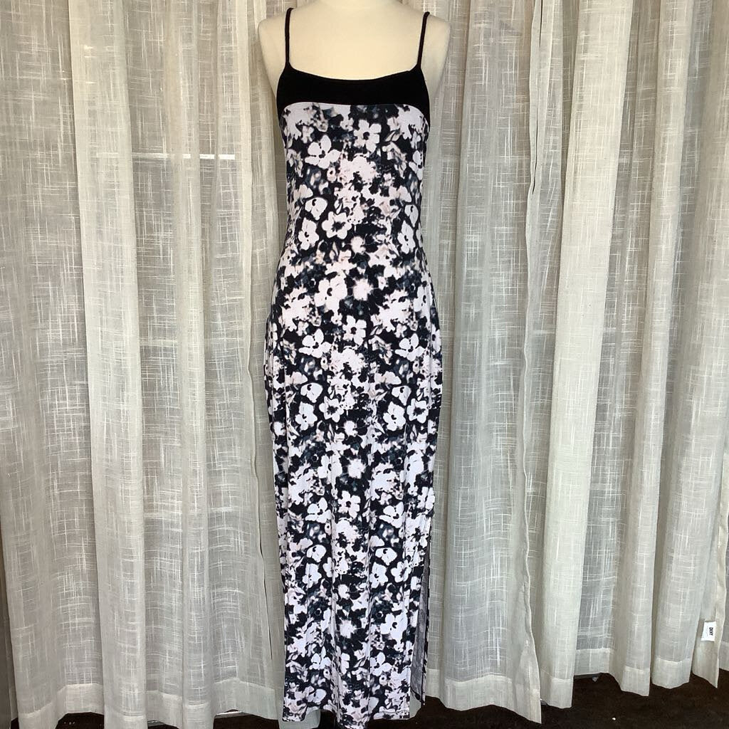 1990s Maxi w/ Side Slit