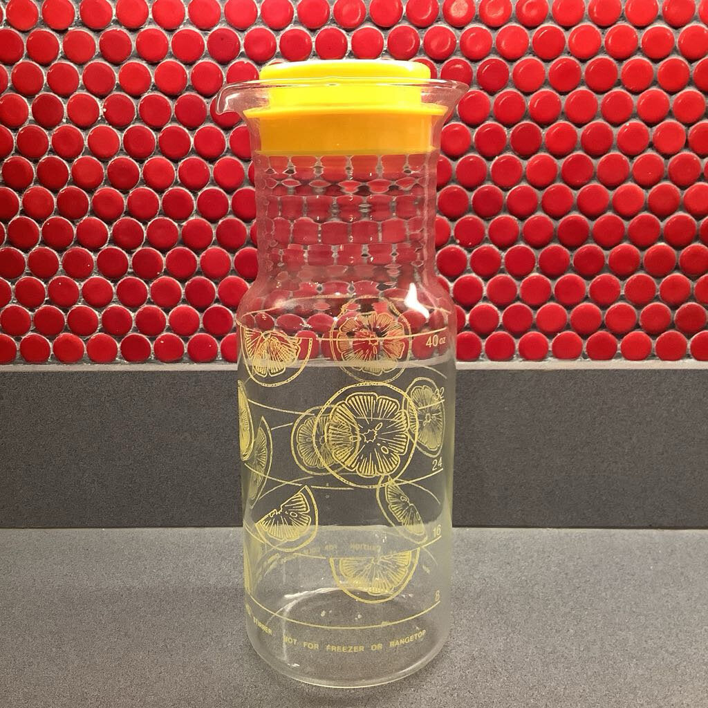 Vintage Lemonade Pyrex Jug