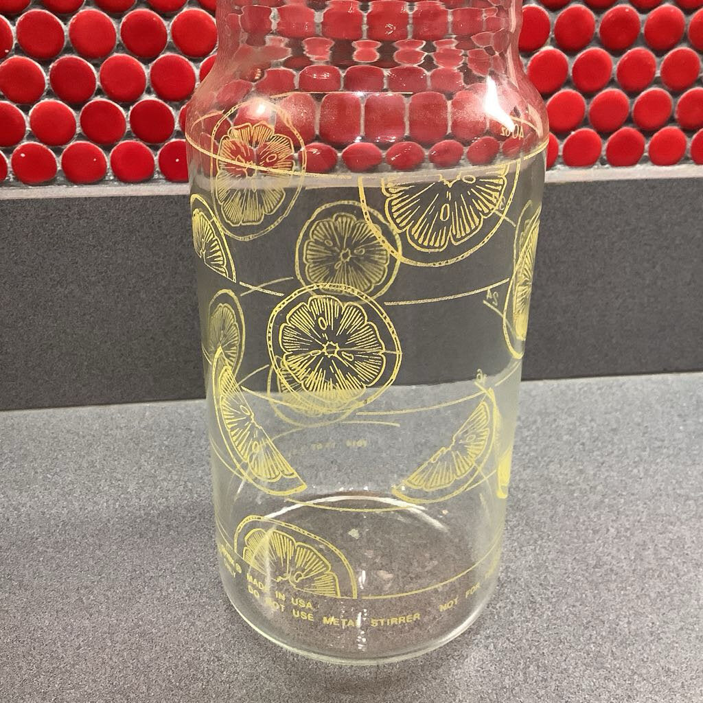 Vintage Lemonade Pyrex Jug