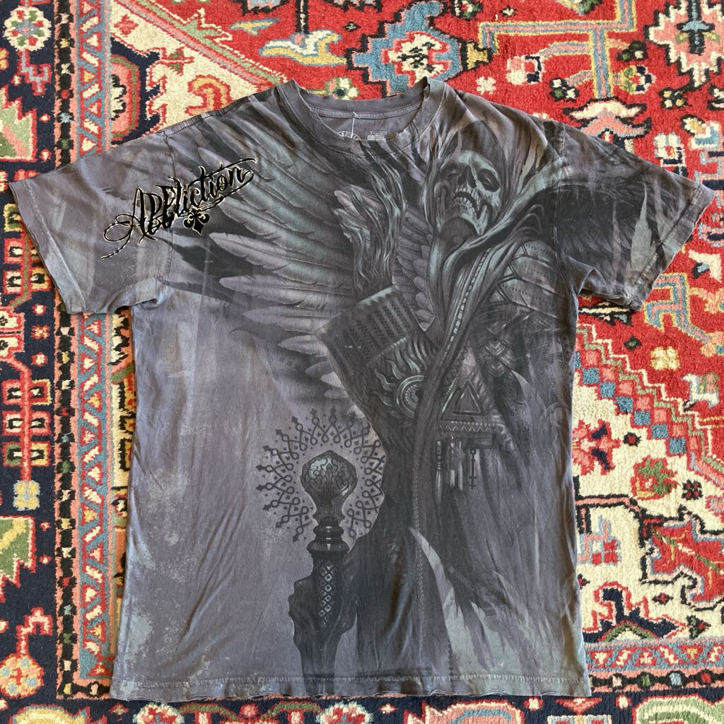2000s Affliction AOP T-shirt