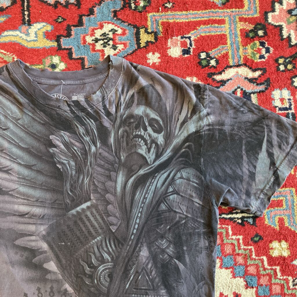 2000s Affliction AOP T-shirt