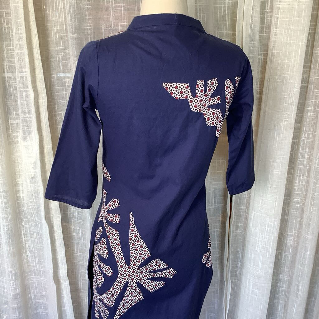1970s Handmade Patchwork Duster