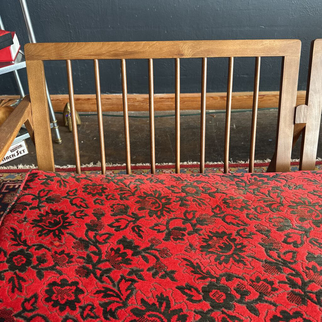 Mid Century 1960s Walnut Sofa/Daybed by Bahama House
