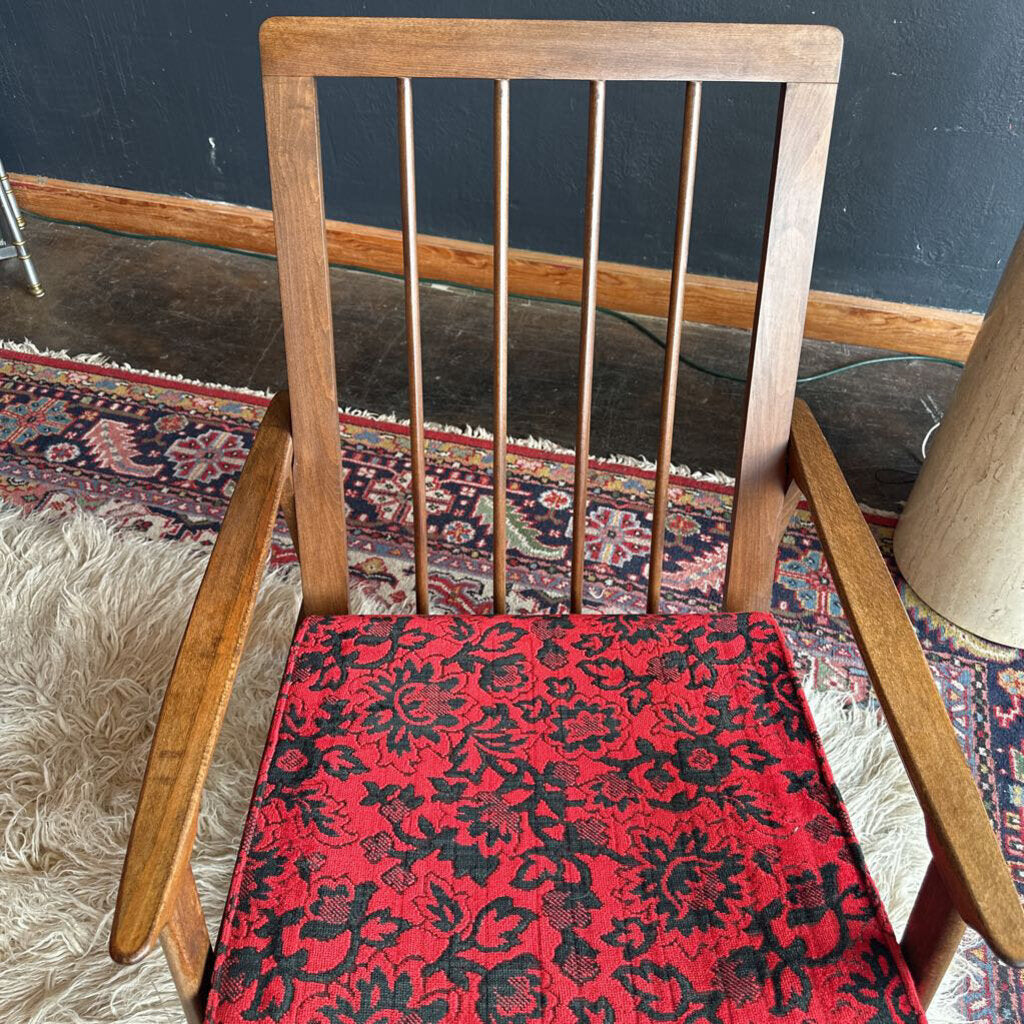 Mid Century 1960s Bahama House Walnut Lounge Chair