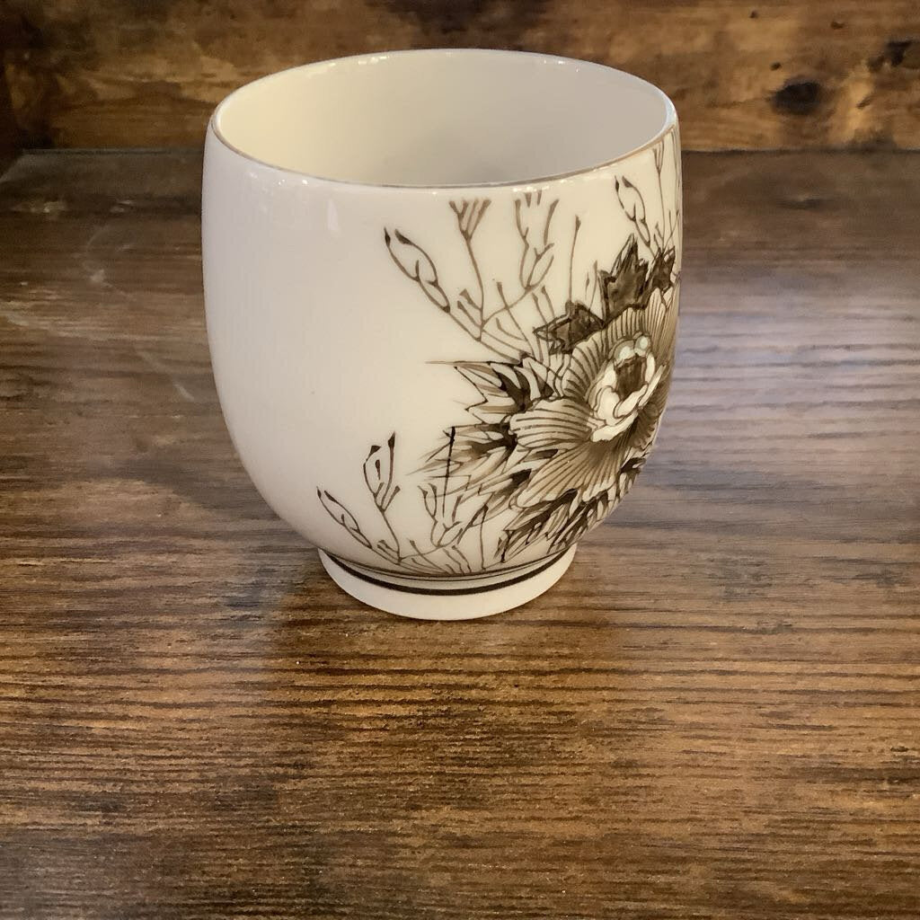 Peacock floral Tea set