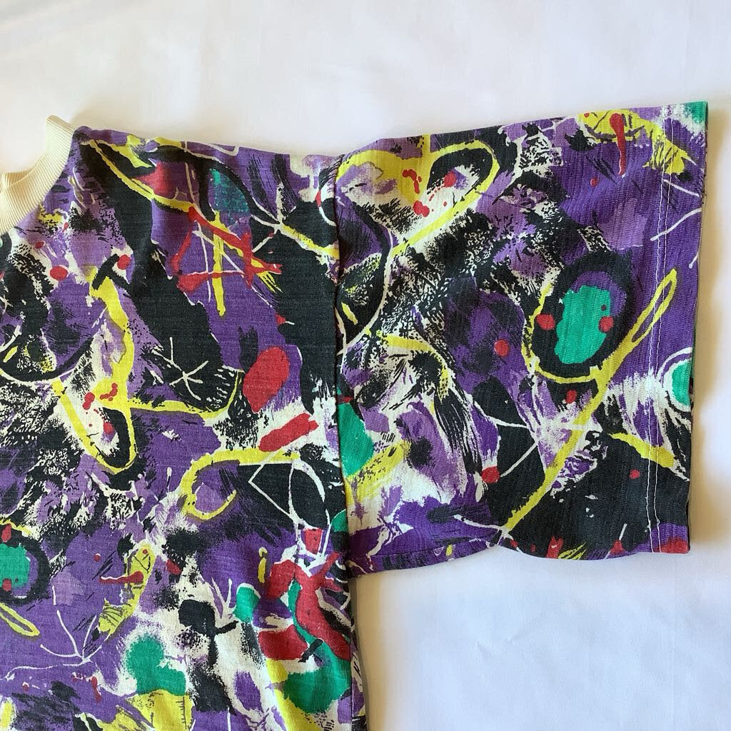 1980s Abstract AOP T-shirt