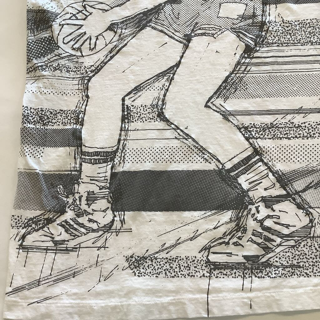 1990s Basketball AOP T-shirt